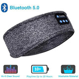 Sleep Mask Bluetooth Sleeping Headphones Headband Thin Soft Elastic Comfortable Wireless Music Headset Eye Mask For Side Sleeper