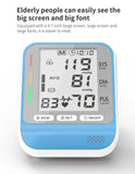 Medical Digital Wrist Blood Pressure Monitor Heart Rate Pulse Meter Measure Sphygmomanometer PR LCD Screen Portable Health Care