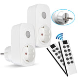Home Assistant EU French Socket Smart Plug 433Mhz Universal Remote Control Controller RF Switch 16A Programmable Light Outlets