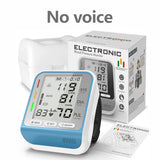 Medical Digital Wrist Blood Pressure Monitor Heart Rate Pulse Meter Measure Sphygmomanometer PR LCD Screen Portable Health Care