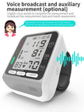 Medical Digital Wrist Blood Pressure Monitor Heart Rate Pulse Meter Measure Sphygmomanometer PR LCD Screen Portable Health Care