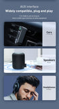Baseus Car Aux Bluetooth Adapter 3.5mm Jack Audio Bluetooth 5.0 Car Kit Wireless Handsfree Receiver For Phone Transmitter Music