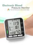 Medical Digital Wrist Blood Pressure Monitor Heart Rate Pulse Meter Measure Sphygmomanometer PR LCD Screen Portable Health Care