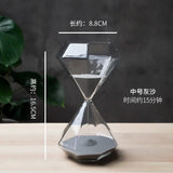 5/15/30 Minutes Nordic Wind Hourglass Timer Modern Design Office Decoration Ornaments Birthday Gift Sand Clock Sand Timer