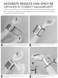 Medical Digital Wrist Blood Pressure Monitor Heart Rate Pulse Meter Measure Sphygmomanometer PR LCD Screen Portable Health Care