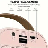 XIKCU K12 Bluetooth Karaoke Machine Portable 5.3 PA Speaker System with 1-2 Wireless Microphones Home Family Singing Children's
