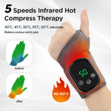 Heating Wrist Band Guard Wrap USB Electric pad Sports Fitness Wrister Joint Care Heating Bracer Heath Care
