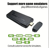 Retro video game console new M8 64GB built-in 20000 game handheld wireless controller children's game stick Christmas gift