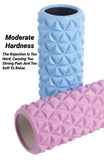 3D Diamond Foam EVA Massage Roller Hollow Yoga Column Fitness Equipment For Muscle Physiotherapy And Sports Rehabilitation Rolle