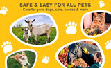Pet Grooming and Bathing Gloves Effective Pet Hair Remover for Cats Dogs Horses Long Short Fur Deshedding Gloves for Pets