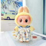 Labubu  Doll‘s Baby Clothes Chef Uniform Overalls High-quality Dress The Monster Outfit Accessories Kitchen Clothing Gift Kid's