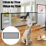 1Set Pet Barrier Fences Mesh Dog Gate Folding Stairs Entrance Separation Guard Portable Breathable Children Safety Playpen