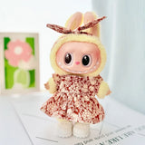 Labubu  Doll‘s Baby Clothes Chef Uniform Overalls High-quality Dress The Monster Outfit Accessories Kitchen Clothing Gift Kid's