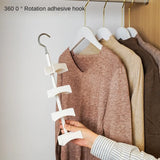 360 Degree Arched Hanger Hook Durable Bag Rack Holder Home Storage Closet Hat Silk Scarf Shawls Purse Handbag Wall Shelf