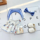 Labubu  Doll‘s Baby Clothes Chef Uniform Overalls High-quality Dress The Monster Outfit Accessories Kitchen Clothing Gift Kid's