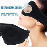 Mask For Sleep Headphones Bluetooth 3D Eye Mask Music Play Sleeping Headphones with Built-in HD Speaker