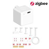 Tuya Zigbee Smart Touch Fingerbot Plus Type-C Rechargeable Robot Button Pusher Arm Switch Works With Alexa Google Home Alice