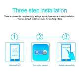 Mini 1080P HD Camera WiFi Wireless Night Vision Motion Detection Video Camera Home Security Camcorder Audio Video Recorder