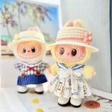 Labubu  Doll‘s Baby Clothes Chef Uniform Overalls High-quality Dress The Monster Outfit Accessories Kitchen Clothing Gift Kid's