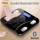 Smart Bluetooth Body Fat Scale Weight BMI Analyzer Ultra-Precise Digital Bathroom Scale Fitness Tracker Home Use Health Monitor