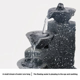 Desktop Waterfall Decoration Creative Flowing Water Ornaments Small Living Room Office Ornaments Desktop Fountain Ornaments