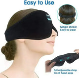 Mask For Sleep Headphones Bluetooth 3D Eye Mask Music Play Sleeping Headphones with Built-in HD Speaker