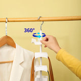 360 Degree Arched Hanger Hook Durable Bag Rack Holder Home Storage Closet Hat Silk Scarf Shawls Purse Handbag Wall Shelf