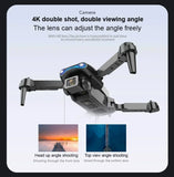 New E99Pro RC Drone 4K Professinal With Wide Angle Dual HD Camera Foldable RC Helicopter 5G WIFI FPV Height Hold Apron Sell