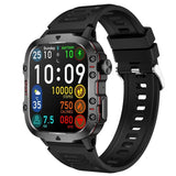 Smart Watch QX11 1.96inch Large Screen HD Bluetooth Call SOS Voice Assistant Men Women Smartwatch Sports Fitness Tracker