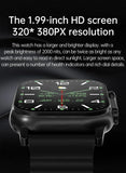 Smartwatch T900 U2 for Men and Women, Bluetooth Call, Wireless Charging, NFC, GPS Track, BT, Music, Games, New, 49mm, 2024