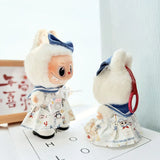 Labubu  Doll‘s Baby Clothes Chef Uniform Overalls High-quality Dress The Monster Outfit Accessories Kitchen Clothing Gift Kid's