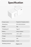 Tuya Zigbee Smart Touch Fingerbot Plus Type-C Rechargeable Robot Button Pusher Arm Switch Works With Alexa Google Home Alice