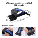 4 Level Neck Stretches Massage Apparatus Neck Shoulder Stretcher Cervical Spine Support Relaxer  Muscle Massage Assistance Tool