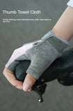 Fingerless Sports Fitness Gym Training Gloves for Men Women Cycling Gloves Motorcycle Mtb Anti-slip Gloves Bicycle Accessories