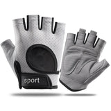 Fingerless Sports Fitness Gym Training Gloves for Men Women Cycling Gloves Motorcycle Mtb Anti-slip Gloves Bicycle Accessories