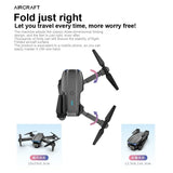 E99 Pro Drone With 4K Dual Camera Wifi Optical Flow And Obstacle Avoidance For Aerial Photography Quadcopter
