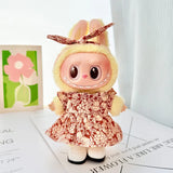 Labubu  Doll‘s Baby Clothes Chef Uniform Overalls High-quality Dress The Monster Outfit Accessories Kitchen Clothing Gift Kid's