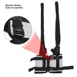 Back Stretcher Lumbar Traction Device Reduce Pressure Thicken Cotton Fabric Waist Trainer Fitness Belt Lumbar Traction Device