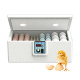 Egg Incubator Intelligent Poultry Brooder Automatic Turning Coop Bird Quail Chicken Poultry Farm Hatcher Incubation Tool