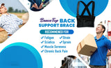 Adjustable Waist Support Belt,Industrial Work Back Brace,Medical Lumbar Gym Fitness Weightlifting Back Belt with Shoulder Straps