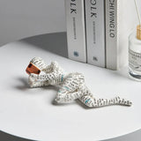 Home desk top bookshelf decoration reading woman resin crafts small ornaments
