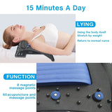 4 Level Neck Stretches Massage Apparatus Neck Shoulder Stretcher Cervical Spine Support Relaxer  Muscle Massage Assistance Tool