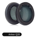 1Pair Replacement Earpads Foam Ear Pads for Anker Soundcore Life Q10 Q20 Q30 Q35 Headset Gamer Headphones Memory Ear Pads Cover