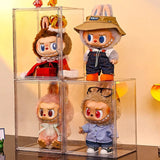 Labubu Display Box Transparent Labubu Big Leader Summer Doll Cotton Doll Blind Box Storage Cabinet