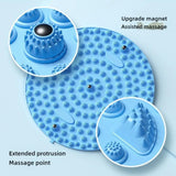 Foot Yoga Massage Acupressure Board Mat Muscle Relaxation Round Exercise Mat Fitness Foot Training Massage Acupressure Mat