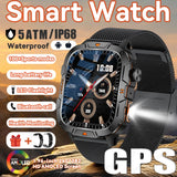 2025 For HUAWEI Ultimate Edition Military Quality GPS SmartWatch 5ATM 1.96'' HD AMOLED Heart Rate Bluetooth Call Man Smart Watch