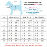 Waterproof Dog Clothes for Small Large Dogs Reflective Jacket Puppy Warm Coat French Bulldog Poodle Labrador Costume Pug Outfits