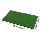 Golf Exercise Mat EVA Indoor Outdoor Golf Swing Practice Mat Garden Grassland Golf Training Equipment Golf Batting Cushion