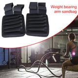 1 Pairs Load Bearing Sandbag Adjustable Multifunctional Weight-bearing Arm Straps Indoor Exercise Fitness Equipment for Running