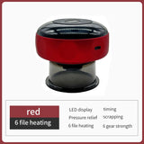 Smart Electric Vacuum Cupping Device Body Scraping Massager Heating Suction Cup Device Physical Fatigue Relief Beauty Health